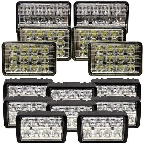 Complete Case IH 2144-2588 Combine LED Light Kit - Petersen Parts