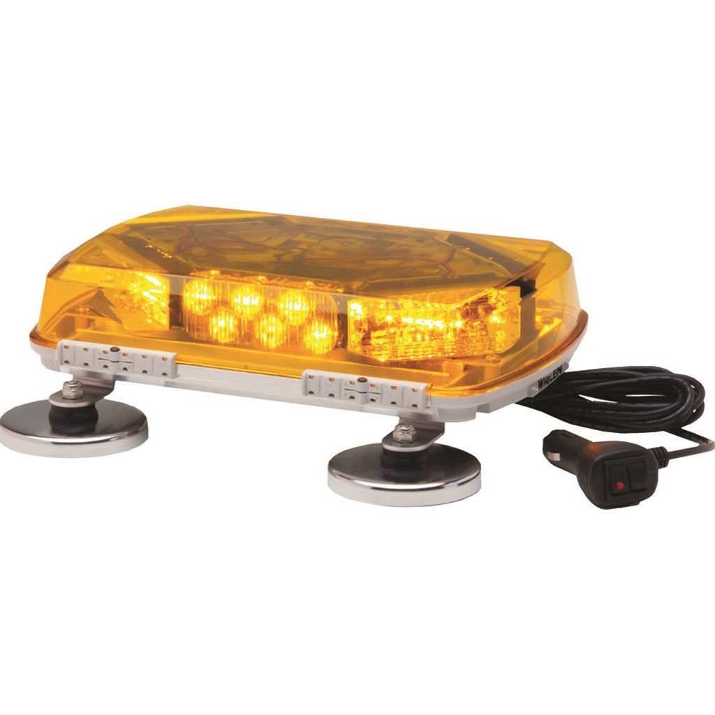 11" Amber Strobe Mini Light Bar MADE IN USA - Petersen Parts