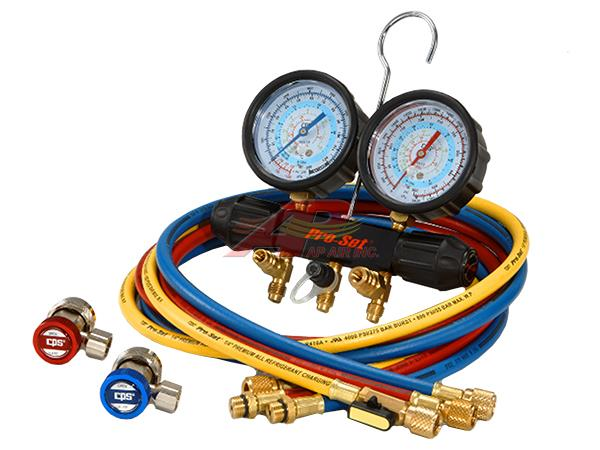 R134A CPS deluxe guage set - Petersen Parts