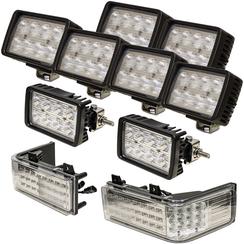 Complete Ford-New Holland 70 Genesis Series LED Light Kit - Petersen Parts