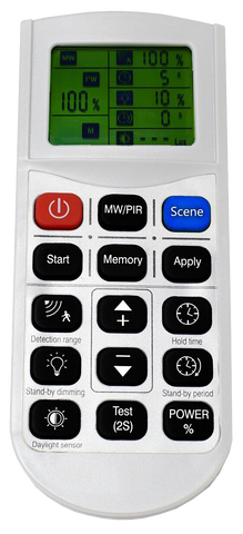 Remote Controller For Motion Sensor/Photocell