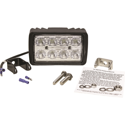 Case IH Magnum-MX/New Holland T-TG Series LED Windshield Light - Side Mount - Petersen Parts